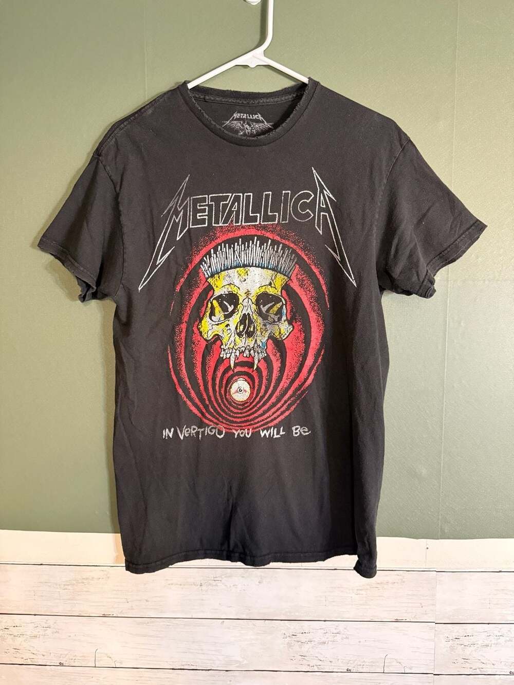 Metallica In Vertigo You Will Be 2018-2019 Tour Band T-Shirt